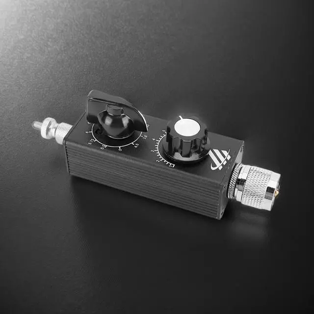 Alt view image 3 of 5 - 30W QRP Shortwave Antenna 5MHz-55MHz HF Antenna Full-Band Tuned Antenna Tuned Shortwave Aerial FM Aviation UV  for UHF VHF