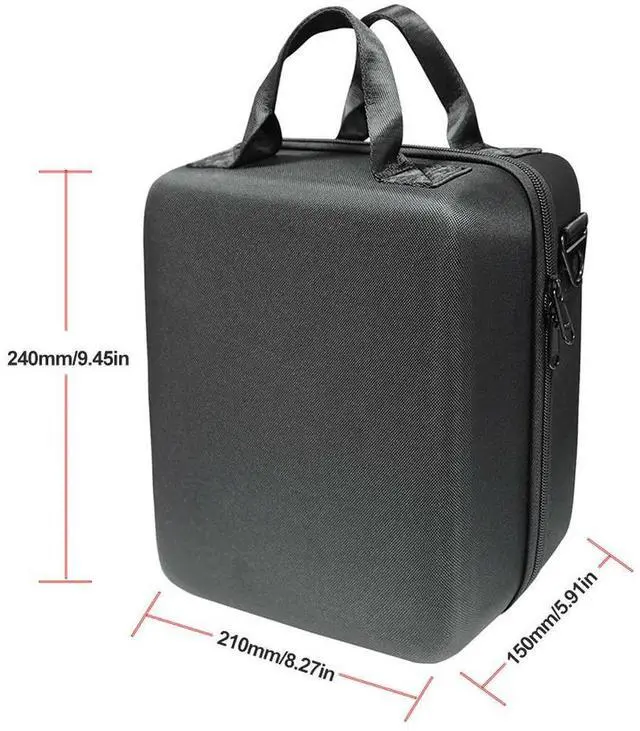Alt view image 4 of 4 - Portable Bag Protective Carrying Bag Case Waterproof Shockproof with Shoulder Strap for Devialet Mania Outdoor Speaker