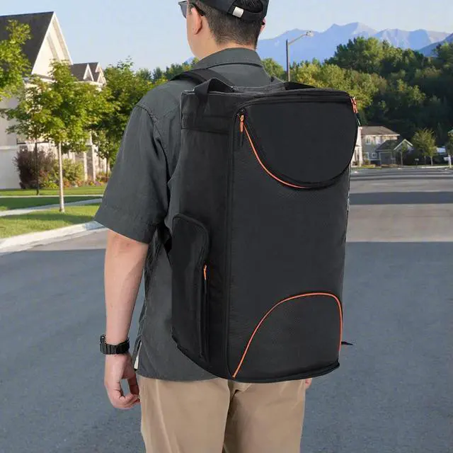 Alt view image 2 of 4 - Portable Speaker Carry Tote Bag Waterproof Speaker Bag Anti-Slip Speaker Shoulder Bag for JBL PartyBox Club 120 Speaker
