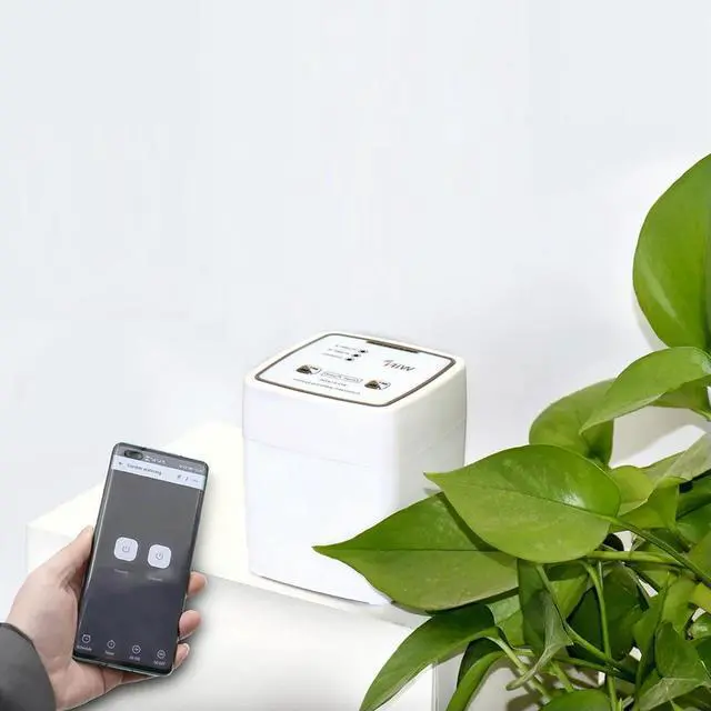 Alt view image 3 of 7 - Plant Automatic Drip Irrigation System Dual Pump Automatic Watering System Self Plant Watering Devices for 15 Potted Plant