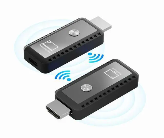 Main image of 30M Wireless HDMI-Compatible Transmitter Receiver 1080P Wireless HDMI-Compatible Extender Plug & Play Screen Share Switch