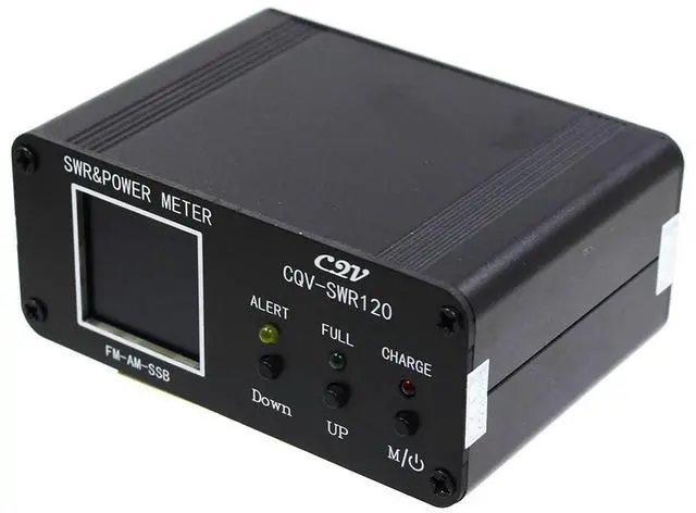Main image of CQV-SWR120 SWR Power Meter 240 * 240 Full Color HD Display FM-AM-SSB Portable Standing Wave Meter LED Indicator 120W 1.8-54Mhz