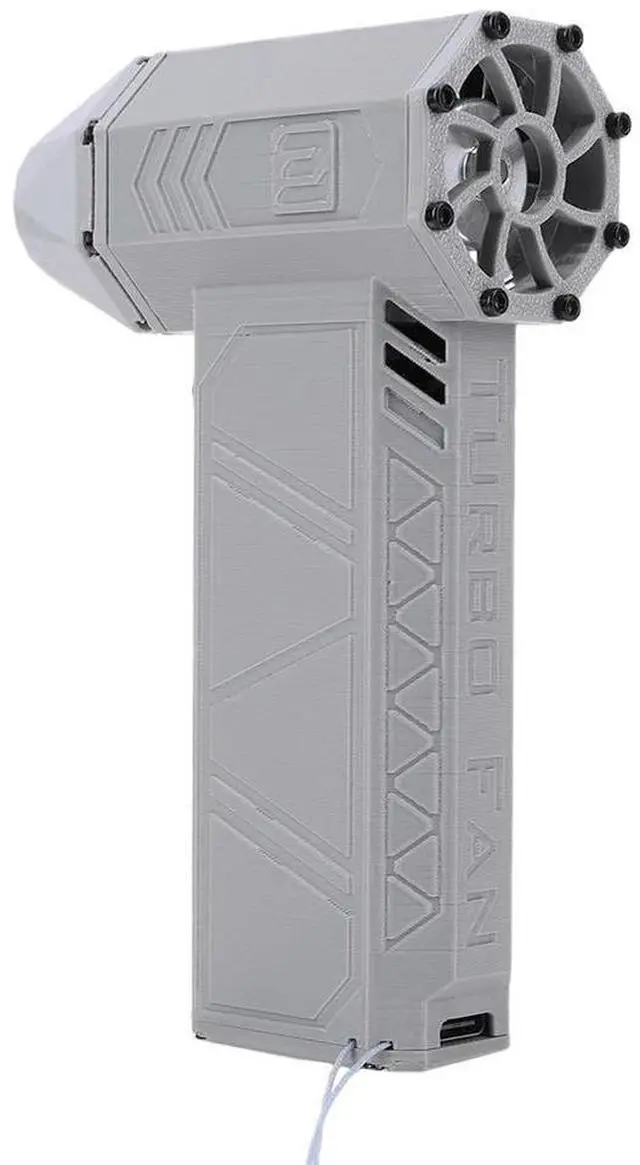 Alt view image 4 of 4 - Portable Turbo Fan 110000RPM Mini Turbo Jet Fan Turbo Violent Fan 45M/S Wireless Turbo Fan 3000mah for PC Keyboard Camera