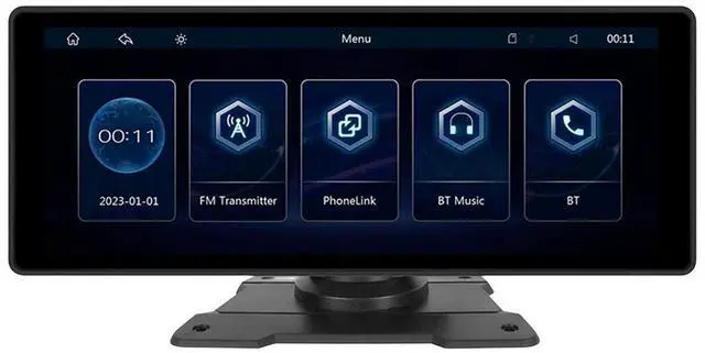 Main image of 10.26 Inch Car Multimedia Player HD Touchscreen Wireless Carplay Android Auto GPS Navigator Reaview Camera Bluetooth-Compatible