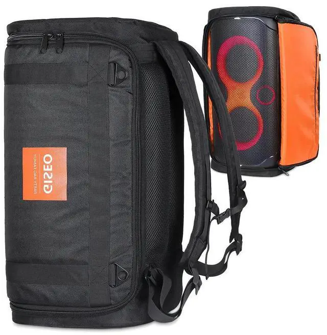 Alt view image 2 of 4 - Waterproof Bag Backpack with Handle Bluetooth-compatible Speaker Case Large Capacity Breathable for JBL PARTYBOX 100