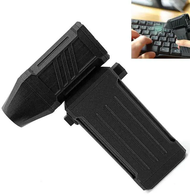 Alt view image 2 of 4 - Turbo Violent Fan Speed Adjustable Powerful Blower 110000RPM Portable Turbo Fan 45M/S Built-In for PC Keyboard Camera