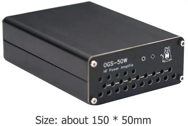 Alt view image 4 of 4 - 50W HF Power Amp with TX/RX 3-24MHz High-frequency Power Amplifier 13.8V for ICOM IC-703 IC-705 IC705 for Elecraft KX3 QRP FT-81