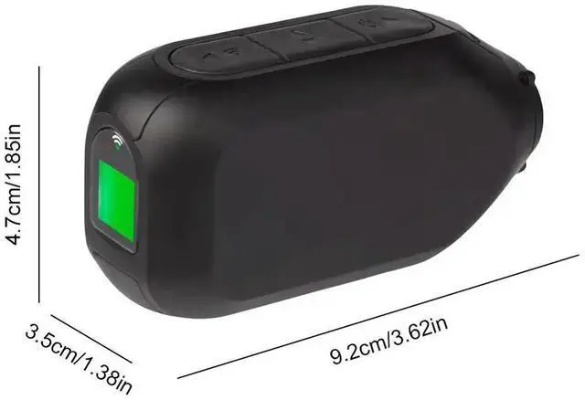 Alt view image 4 of 4 - Motorcycle Bicycle Helmet Cam IPX7 Waterproof Video Recorder Bike Video Camera for Motorcycle Bike & Outdoor Adventures