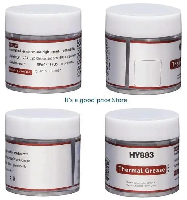 Alt view image 7 of 7 - Premium Silicone Heatsink Paste For PC Components Heat Dissipation High Stability 10g For PC Components Cooling