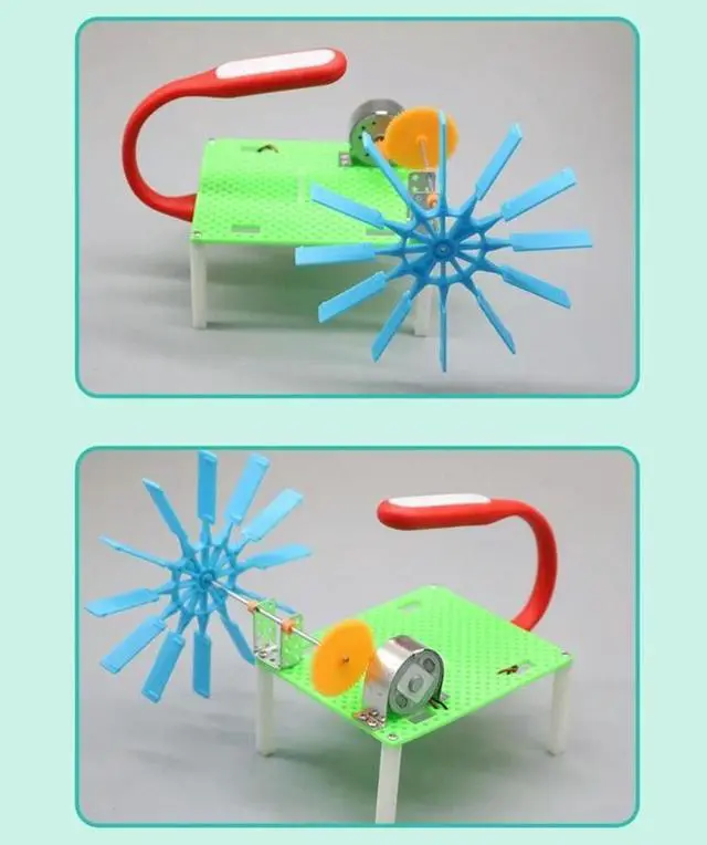 Alt view image 7 of 7 - Funny Mechanical Hydraulic Generator DIY Kits Toy STEM Science Kits Parent-Children Interactive Toy Kids Education Props