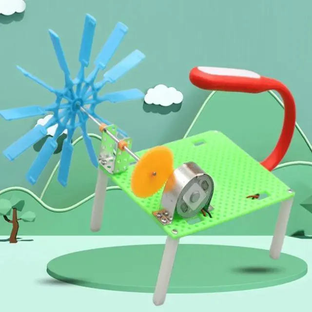 Alt view image 5 of 7 - Funny Mechanical Hydraulic Generator DIY Kits Toy STEM Science Kits Parent-Children Interactive Toy Kids Education Props