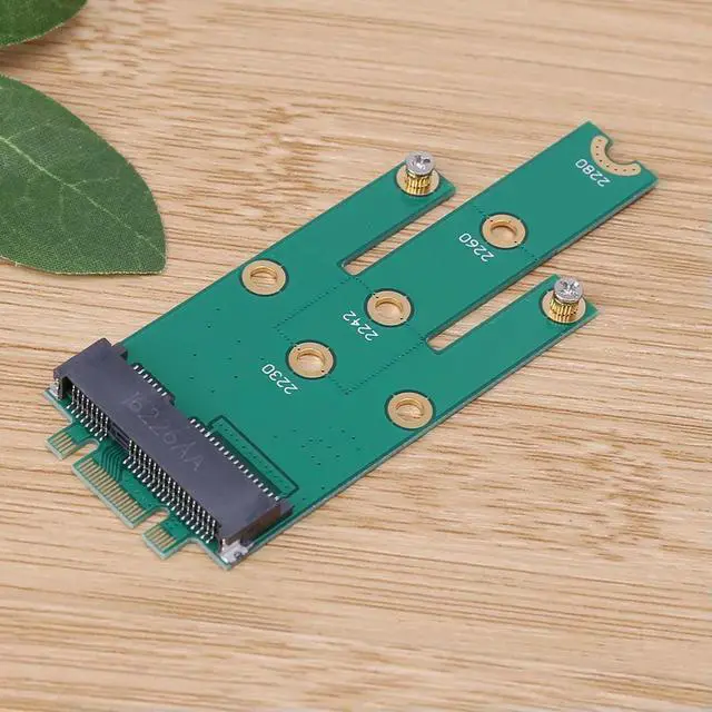 Alt view image 5 of 7 - Expansion Converter NGFF M.2 B M Key to mSATA Mini PCI-E SATA 3.0 SSD Male Converter Card for Bitcoin Miner Mining