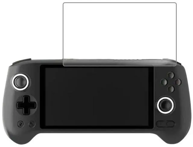 Alt view image 6 of 7 - Anti-Glare HD Protective Tempered Glass Scratch-proof Tempered Glass Screen Protector Compatible with Anbernic RG556