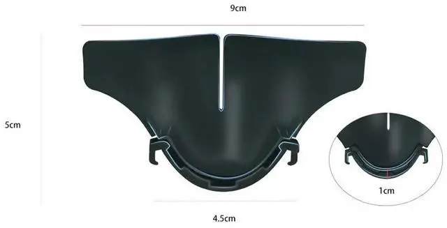 Alt view image 5 of 7 - Silicone VR Nose Pad Breathable Anti-Leakage Light Blocker Washable Comfortable for Quest 3 Headset Accessories