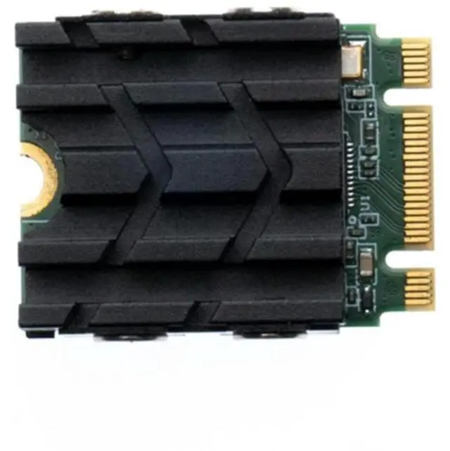 Alt view image 5 of 7 - M.2 Solid Disk Drive Radiators Fan SSD Heat Dissipation Pad For Desktop Computer 2230 SSD Cooling 2230 SSD Fan Heatsink