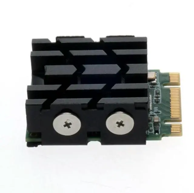 Alt view image 7 of 7 - M.2 Solid Disk Drive Radiators Fan SSD Heat Dissipation Pad For Desktop Computer 2230 SSD Cooling 2230 SSD Fan Heatsink
