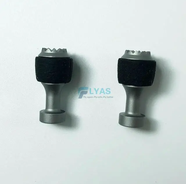 Alt view image 7 of 7 - 100% and Remote Control Stick End with Soft Rubber Ring (2pcs) Thumb Rocker for Mavic 2 Pro Zoom Controller