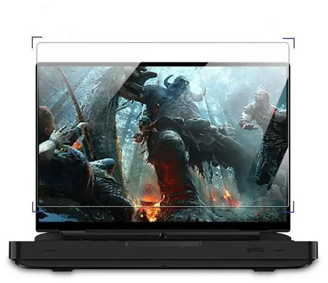 Alt view image 6 of 7 - For GPD Win Max 2 Tempered Glass Screen Protector Film 9H Hardness Protection Cover Film Anti-Fingerprint Screen Film Anti-Glare