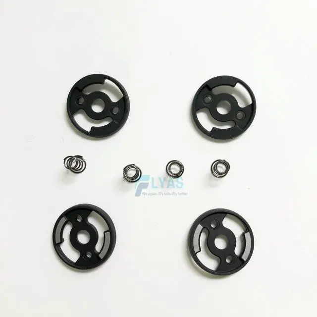 Alt view image 6 of 7 - Genuine Mavic Air 2 Part - Quick Release 7238 Propeller Mounting Plates 2 CCW & 2 CW with 4 Rings for Replacement