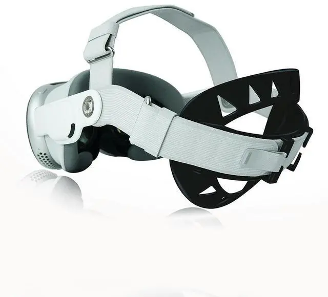 Alt view image 6 of 7 - VR Head Strap Pad Enhance Comfort Head Strap Cushion TPU Soft Head Strap Back Pad VR Accessories for Vision Pro Head Strap