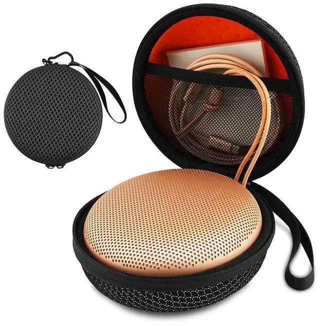 Alt view image 7 of 7 - For Beosound 1/2nd Gen/3rd Gen Portable Audio Carrying Bag with Mesh Bag Outdoor Speaker Case Outdoor Travel Carry Case