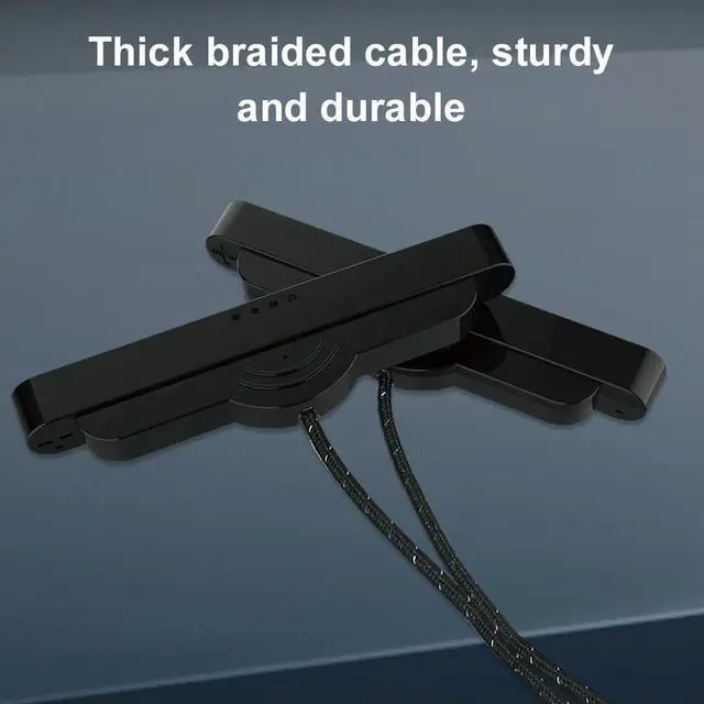 Alt view image 3 of 7 - Charging Cable Portable Charger Cable 2 in 1 Controller Charger for Nintendo Switch2 Joy-Con Controllers