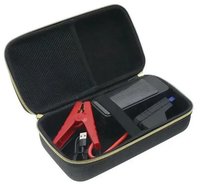 Alt view image 4 of 7 - Emergency Starting Power Bag Wear Resist Hard Power Bank Box Portable Car Jump Starter Box for Outdoor Roadside Emergencies
