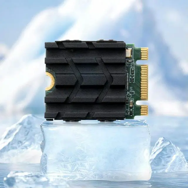 Main image of M.2 Solid Disk Drive Radiator M.2 NVME 2230 SSD Heatsink SSD Heat Sink for Desktop Computer 2230 SSD Cooling 2230 SSD Heatsink