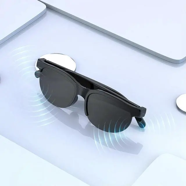 Main image of AI ligent Translation Glasses Bluetooth-Compatible 5.4 Glasses Wireless Headphones Music Sunglasses for Men and Women