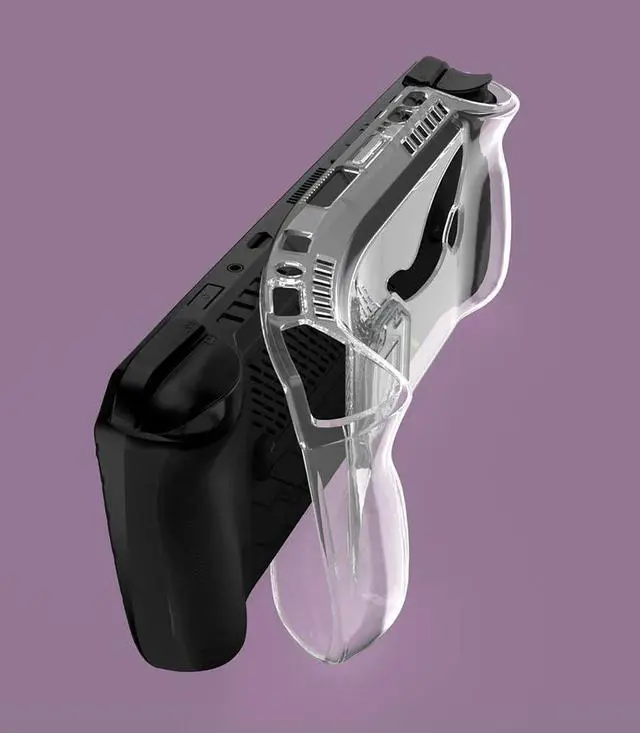 Main image of For ROG Ally X Console Protector Shell Sleeve with Bracket Soft TPU Protective Shell Shockproof Drop-proof Game Accessories