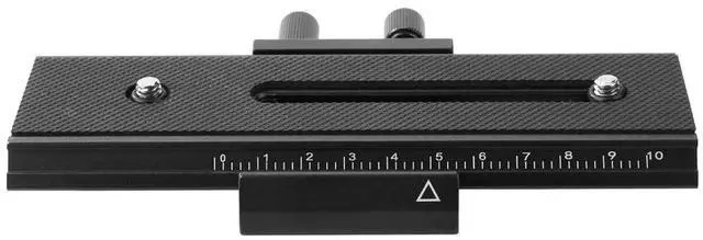 Main image of 2 Ways Macro Focusing Rail Sliders Professional Photography LP-01 Aluminum Supplies for DSLR Close-up Photography