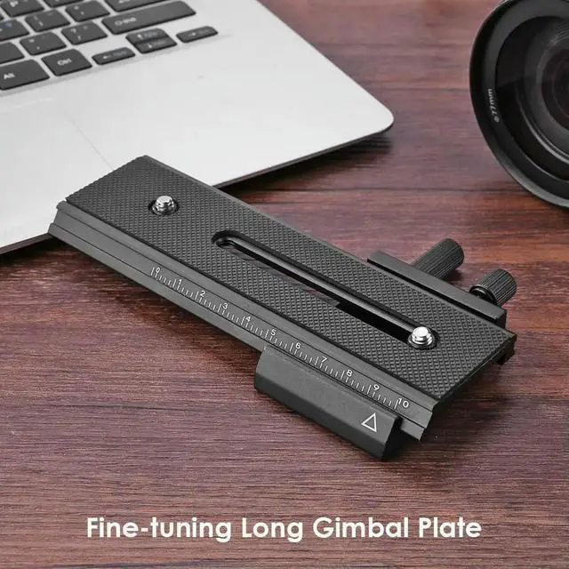 Alt view image 4 of 7 - 2 Ways Macro Focusing Rail Sliders Professional Photography LP-01 Aluminum Supplies for DSLR Close-up Photography