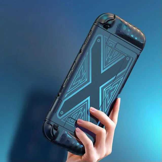 Alt view image 5 of 8 - TPU+PC Case for Nintendo for Switch 2 Soft Console Shell Anti-scratch Protection Hand Shell for Switch 2 and Joy-Con Controller