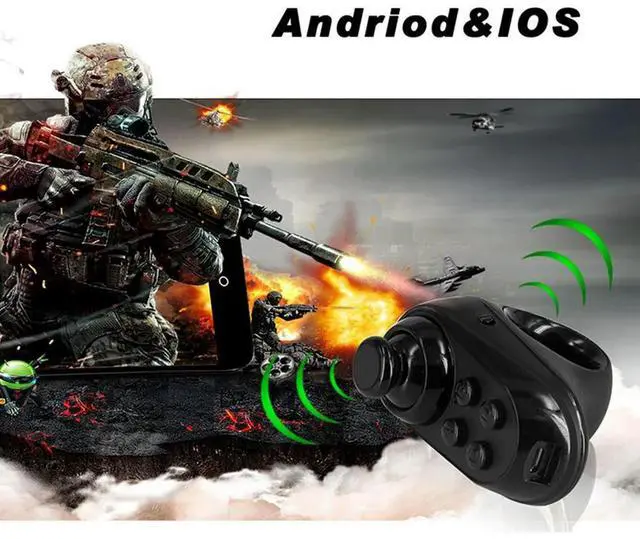 Alt view image 8 of 8 - R1 Bluetooth-compatible VR Remote Controller Ring Shape for iOS Android Phone VR Headset