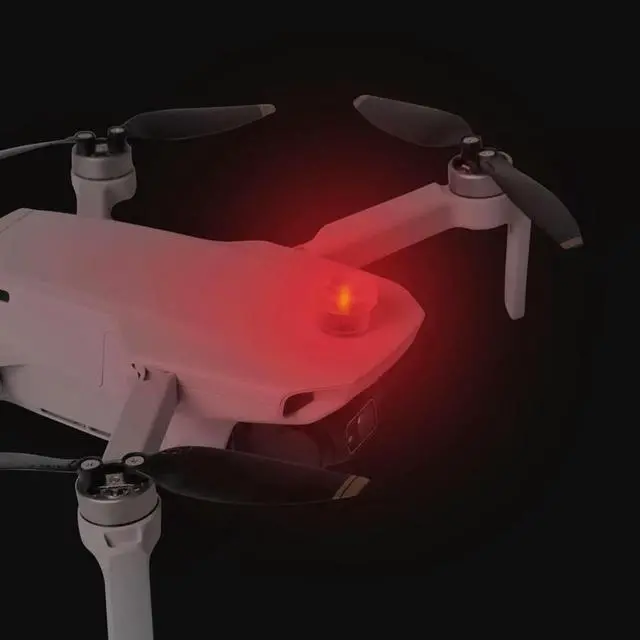 Alt view image 7 of 8 - 4x Drone Flash Strobe Lamp Flight Night Light for Mavic Air 2/Phantom 4 Pro Drone Flight Lights Replacement