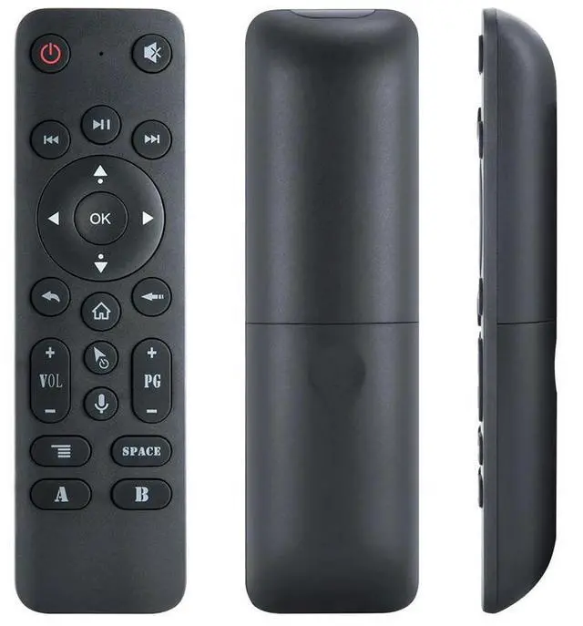 Alt view image 8 of 8 - 2.4G BT5.0 Wireless Voice Control Remote IR Learning Bluetooth-Compatible Voice Remote Control Remote Control