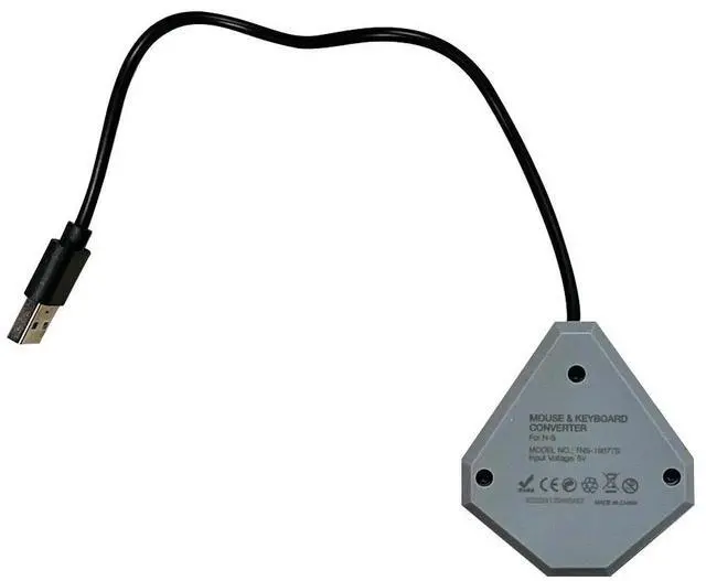 Alt view image 5 of 7 - USB Wired Game Controller Converter Mobile Gamepad Keyboard Mouse Adapter for NS/4/3/Xbox One