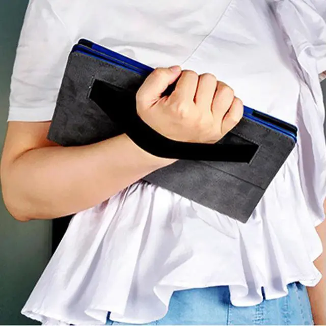Alt view image 6 of 7 - For Tabwee W90 Hand-Held Leather Tablet Case Dust Proof Tablet Protection Shell Folio Stand Magnetic Cover Tablet Protect Case