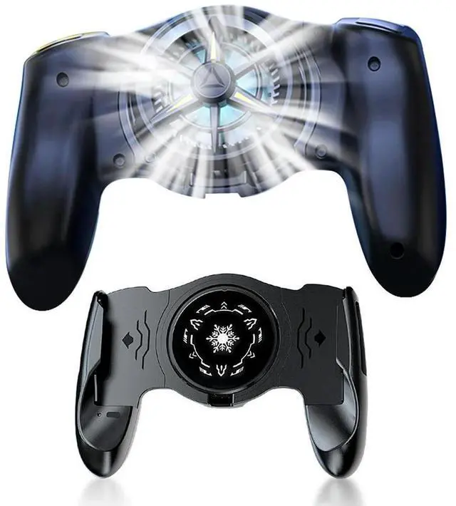 Alt view image 5 of 6 - Mobile Gaming Controller with Cooling Fan Type-C Phone Controller Joystick Mobile Joystick Controller for Android iOS Switch PC