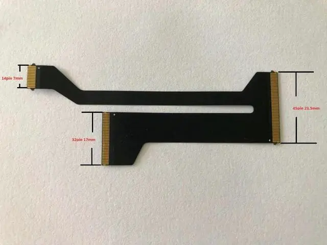 Alt view image 4 of 6 - Part 33 - Remote Controller Built-in Screen Main Board Flat Cable for Phantom 4 Pro RC Drone Genuine Repair Parts