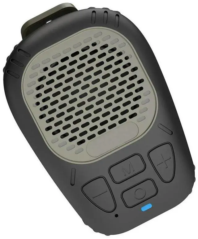 Alt view image 7 of 7 - Wearable BT Speaker Waterproof Magnetic Clip-On Wireless Portable Speakers Jobsite & Outdoor Wearable Speaker for Cycling/Hiking