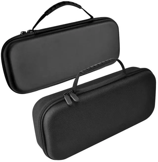 Alt view image 6 of 7 - Hard Carrying Case Shockproof Hard Shell Case with Mesh Pocket Portable Bag Splashproof Stand Design for PS5 Portal