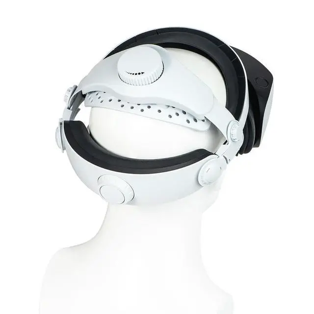 Alt view image 8 of 8 - Comfort Headband Breathable Adjustable Head Strap Decompression Head Strap Enhanced Support for PS VR2 Headset Accessories