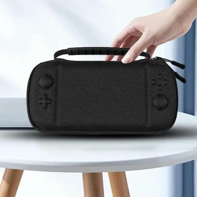 Alt view image 5 of 7 - Hard Carrying Case for Ayn Odin 2 Portable Bag Shockproof Handbag Waterproof Case Anti-scratch Games Accessories