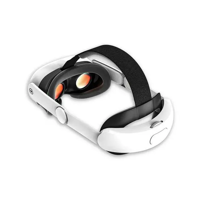 Alt view image 5 of 8 - Head Strap with Pack 8000mAh Adjustable Strap Elite Strap Replacement Reduce Facial Stress for Quest 3S VR Headset