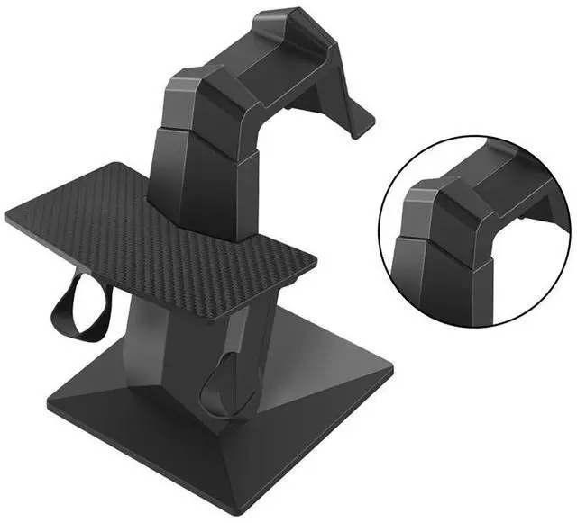 Alt view image 6 of 7 - VR Display Stand Desktop Stable VR Headset &Controller Stand Non-slip Removable Adjustable for Quest 3 VR Accessories