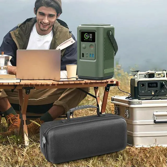 Alt view image 5 of 7 - Carrying Case Waterproof Travel Protective Case EVA Shockproof Bag for Anker 548 Power Bank(PowerCore Reserve 192Wh)