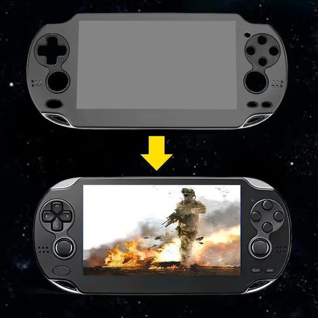 Alt view image 7 of 7 - LCD Display Screen with Frame Touch Screen Assembly Replacement LCD Screen Display Panel for PS Vita PSV 1000