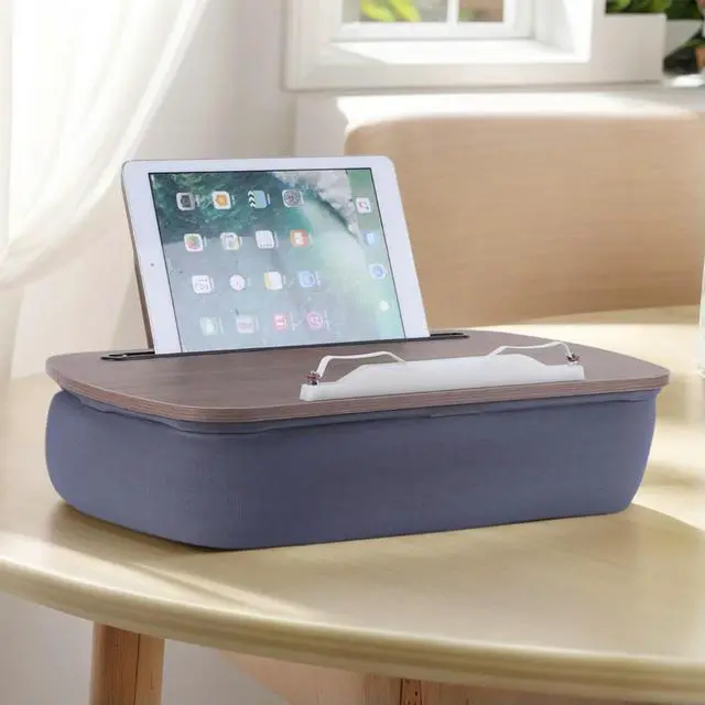 Alt view image 5 of 8 - Lap Beanbag Book Stand Hands Free Lap Book Holder for Book Laptop Pad Lap Desk Pillow Ideal Gift for Book Lovers