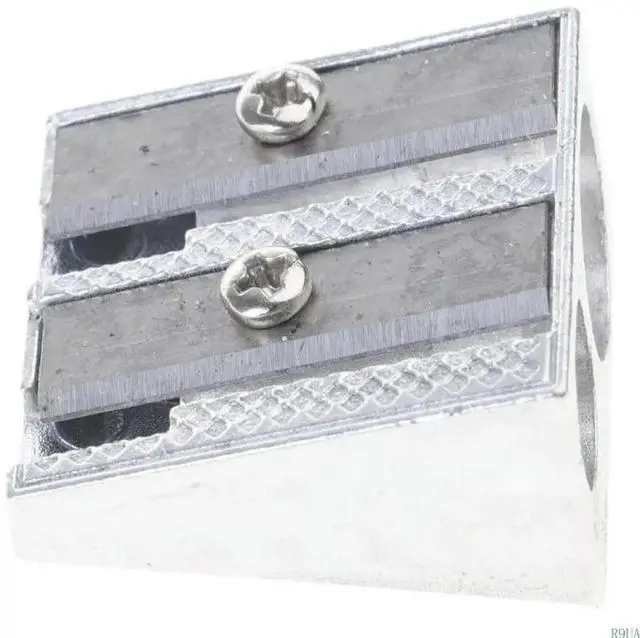 Alt view image 2 of 8 - l Bevelled Double Hole Pencil Sharpener School Office Sharpener Stationery